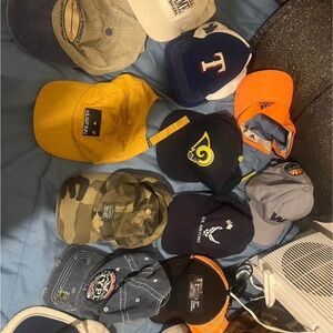 Assorted Baseball Caps Collection